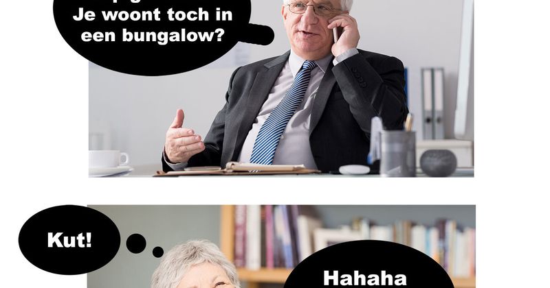 Van de trap gevallen