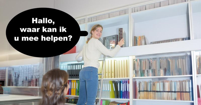 Misverstand in winkel loopt bijna uit op vechtpartij (5 screens)