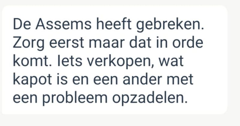 Man wil aanhangwagen kopen en gaat er meteen maar even vanuit dat de verkoper 'm komt brengen (4 uur rijden)