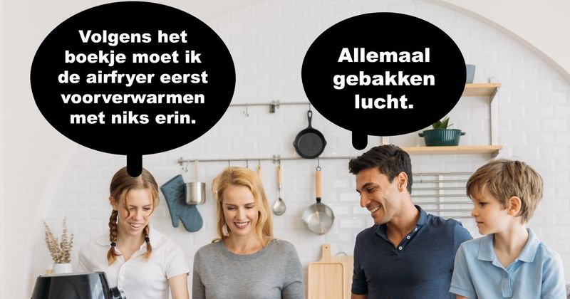 Dan komt het airfryer uit