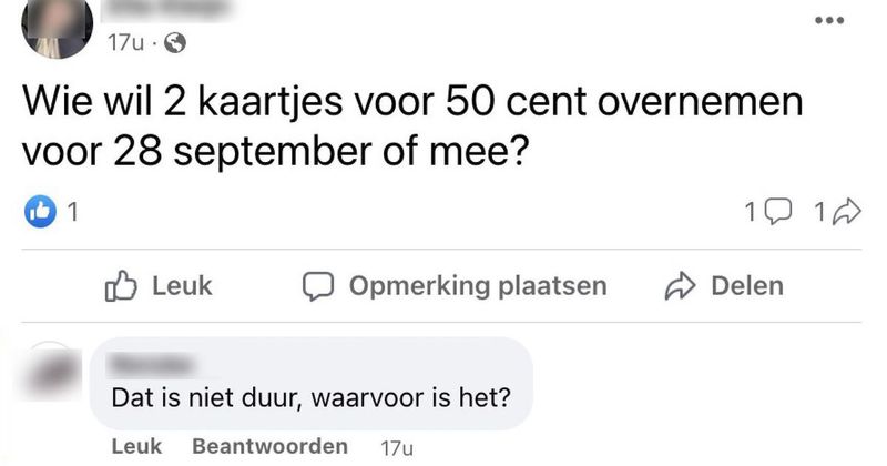Mensen die dit soort reacties plaatsen zorgen ervoor dat Facebook soms best lachen is (17 screens)
