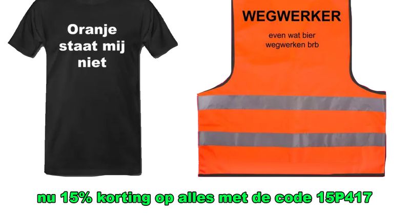 Vet leuke Koningsdag dingen en 15% korting haha