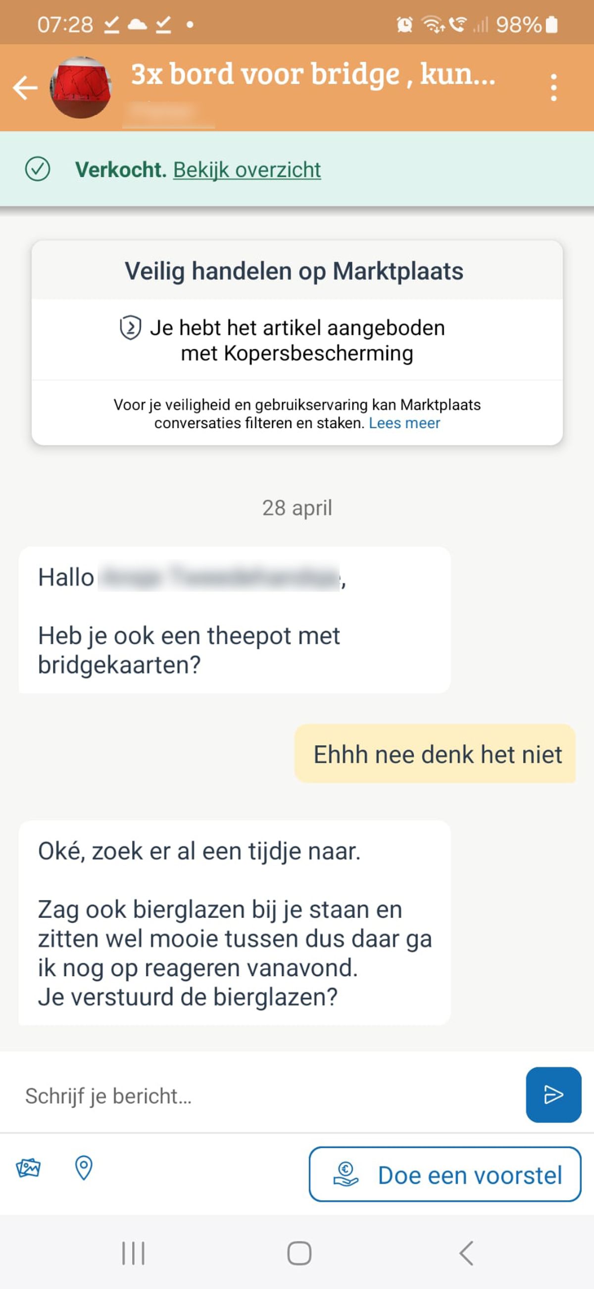 Marktplaats bierglazen