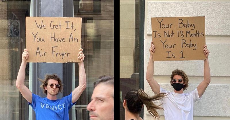 20 protestborden van 'Dude With Sign' waar iedereen het wel mee eens is