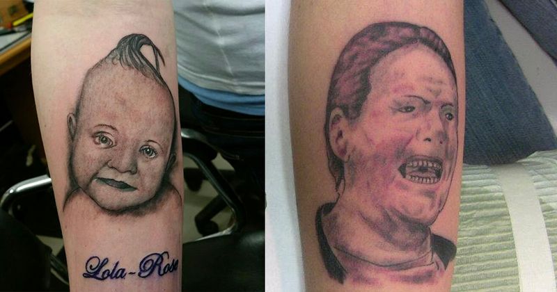 22 getatoeëerde portretten die wel goed van pas komen met Halloween