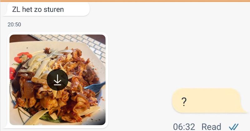 Marktplaats-deal gaat niet door omdat koper geen 'eet smakelijk' zegt (4 screens)