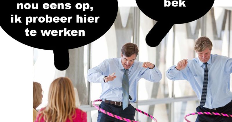Vet kinderachtige collega's
