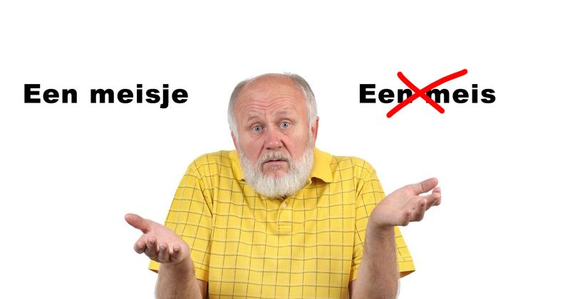 10 woorden waarvan het echt belachelijk is dat ze alleen als verkleinwoord worden gebruikt