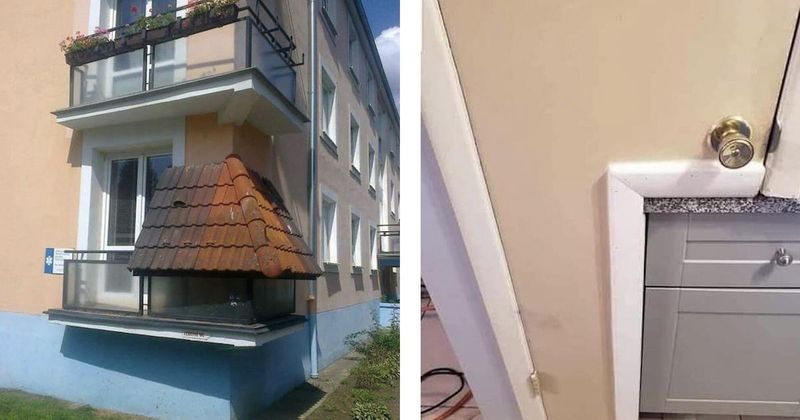 21 architectonische hoogstandjes die weer eens helemaal nergens op slaan