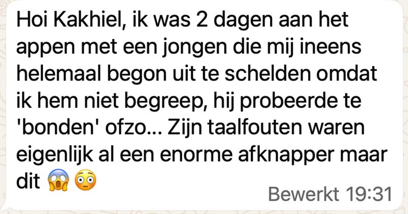 Jongen flipt helemaal de pan uit als zijn manier van 'bonden' niet blijkt te werken bij deze vrouw (3 screens)
