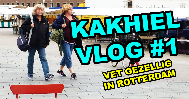 Kakhiel vlog #1: Vet gezellig in Rotterdam
