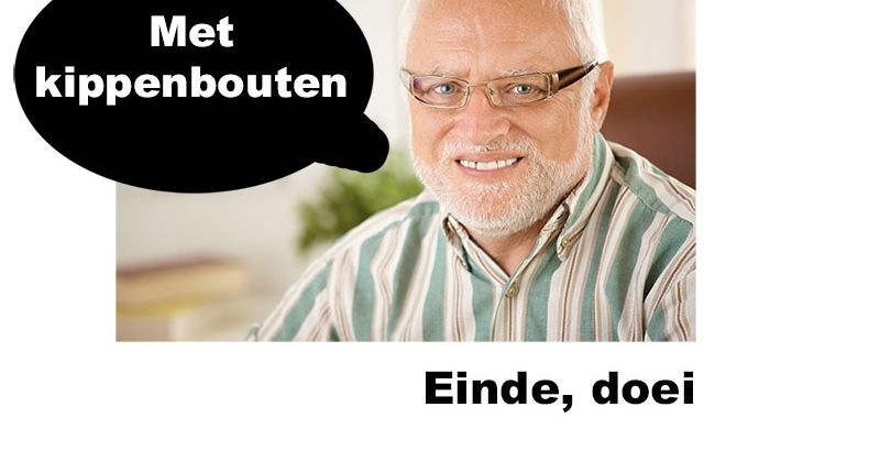 Kip in de oven