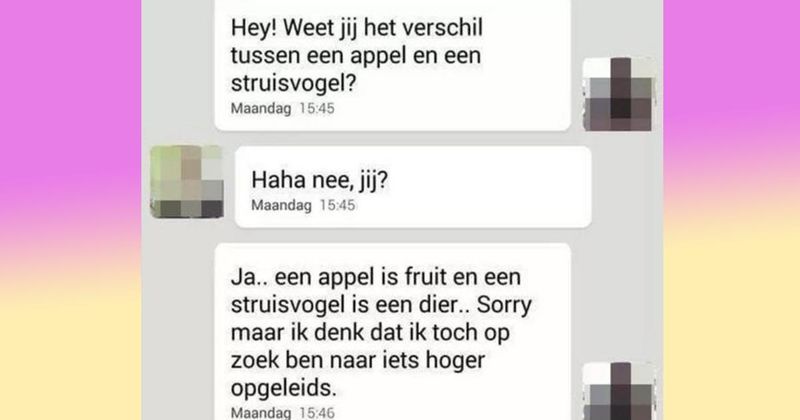 20 vet mislukte gesprekken om je zondag mee door te komen