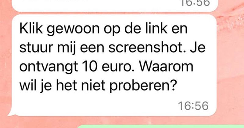 Cassie is een 'wereldwijde TikTok' en heeft een leuke baan in de aanbieding, wie wil dit nou niet? (4 screens)