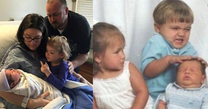 De 17 meest ongemakkelijke broer-en-zus-foto's ooit