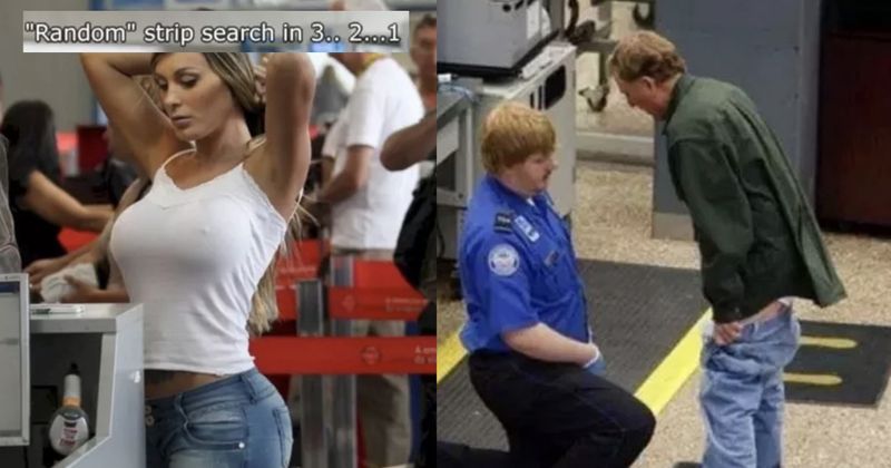 18 vet awkward foto's van mensen die gefoullieerd worden op het vliegveld