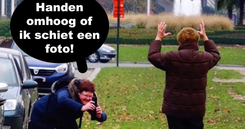Handen omhoog