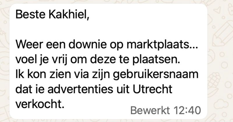 Hier weer een gezellige Marktplaats-ruzie om je week mee te beginnen (9 screens)