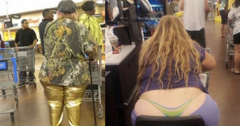 15 Walmart-klanten die echt vet slecht zijn in normale kleren aantrekken