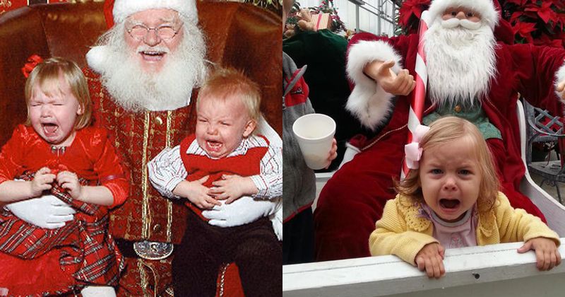 15 kinderen die echt een afgrijselijke pleurishekel hebben aan de Kerstman