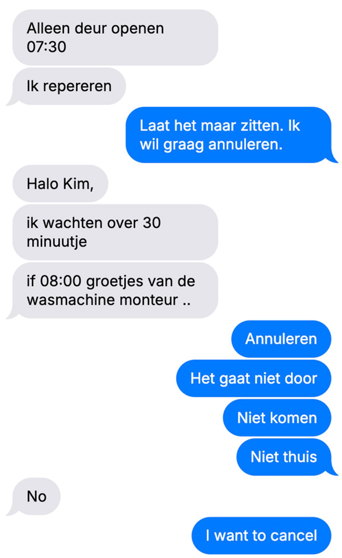 wasmachine monteur