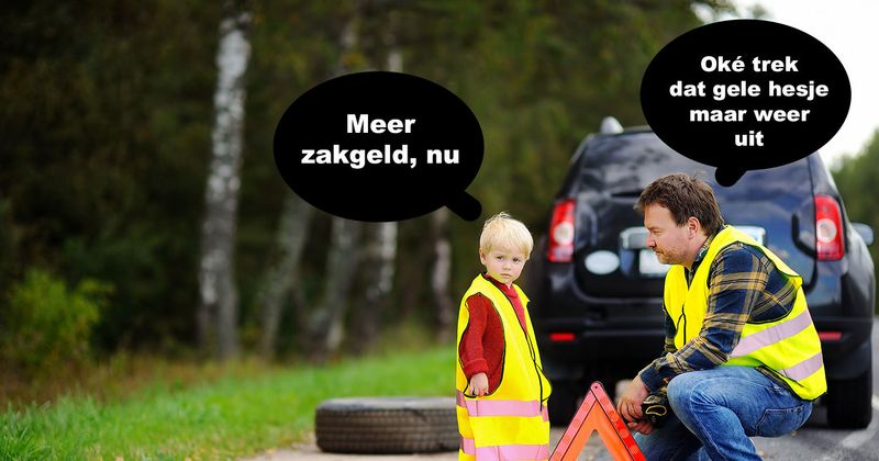 Geel hesje