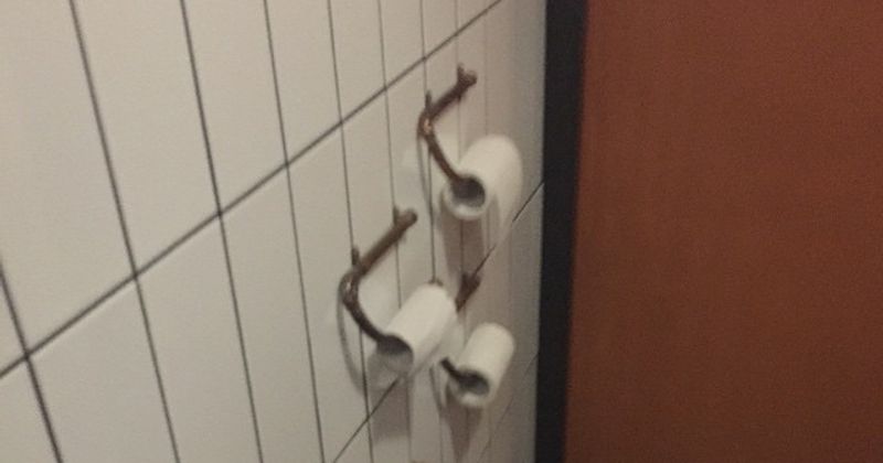 haha vet veel wc rollen minstens 3
