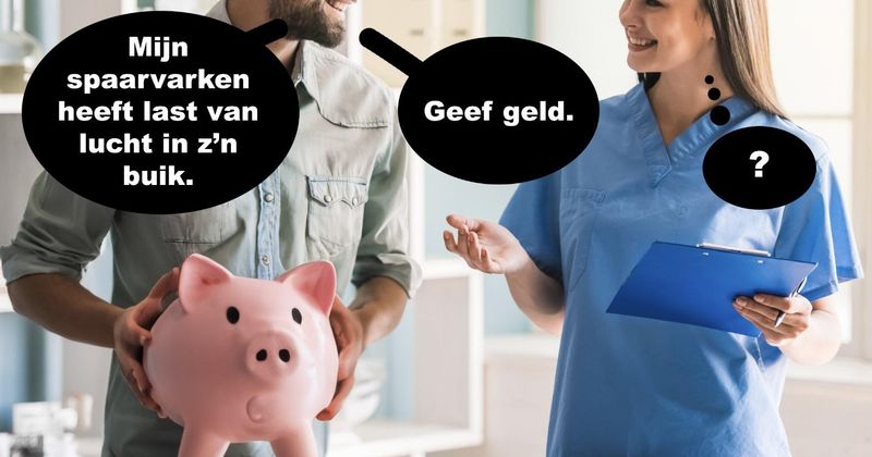 Bij de dierenarts