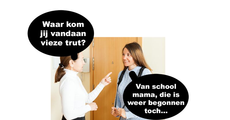De scholen zijn weer begonnen