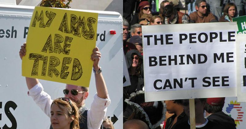 14 inspirerende protestborden voor bij je bier