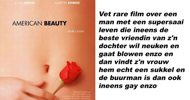 10 vet bekende films samengevat in één zin