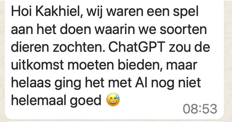 Dit is waarom je ChatGPT beter niet in kunt zetten als hulplijn tijdens taalspelletjes (3 screens)