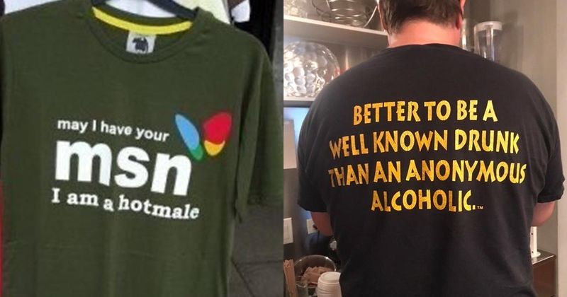 20 vet grappige shirts om aan te trekken naar je werk ofzo