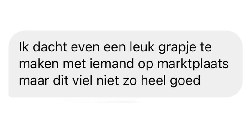 Gast gaat helemaal door het lint vanwege een dom grapje over een scooter op Marktplaats (2 screens)