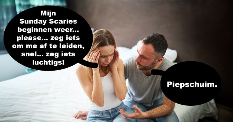 7 herkenbare situaties voor mensen die wel eens last hebben van ‘Sunday Scaries'