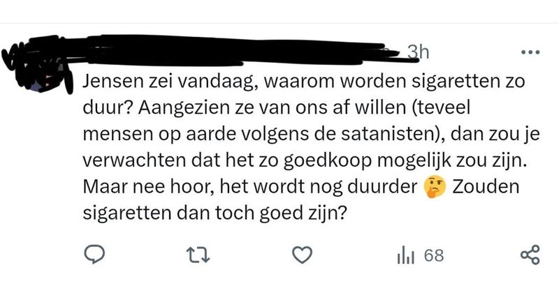 17 mensen die misschien even rustig aan moeten doen