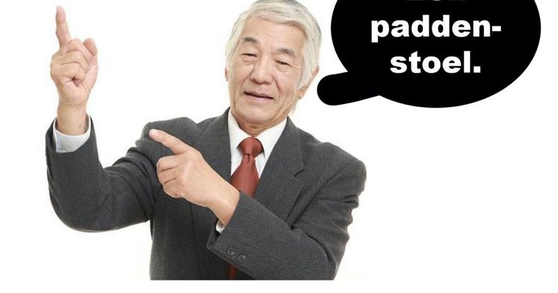 Een paddenstoel