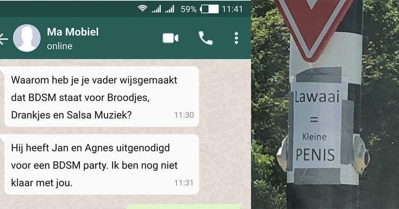 16 mensen die er ff helemaal klaar mee zijn