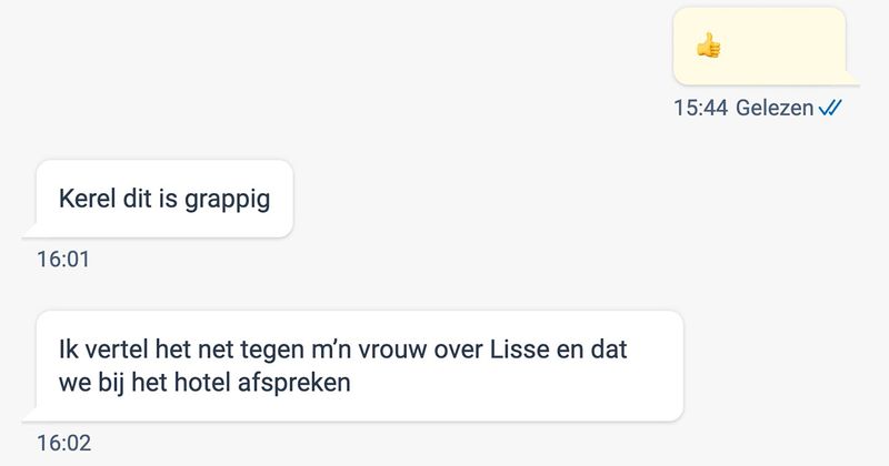 Marktplaats-gesprek krijgt een beetje een bizarre wending als de koper met dit opmerkelijke verzoek komt (9 screens)