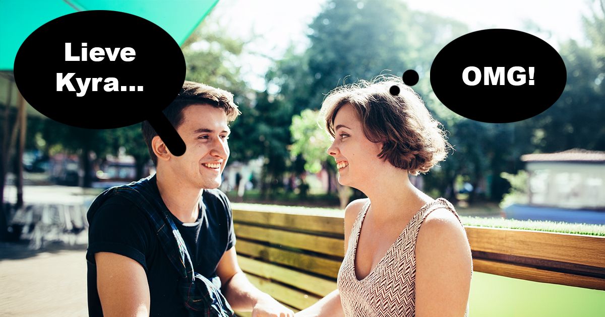 Na 15 jaar verkering vindt deze jongen het wel een keer tijd worden