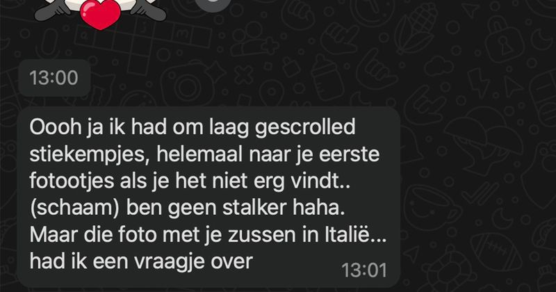 Gast van Tinder praat tegen zijn match alsof het een kind van 5 is en als ze er wat van zegt slaat de stemming ineens om. 'Dat noemen ze aardig doen' (7 screens)