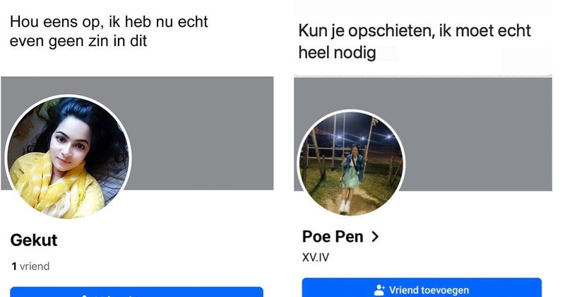Hier weer 23 vet domme grappen met namen van mensen op Facebook