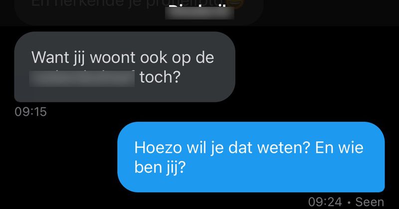Dit is nogal een omslachtige manier om je buren duidelijk te maken dat ze zich aan de afvalkalender moeten houden (10 screens)