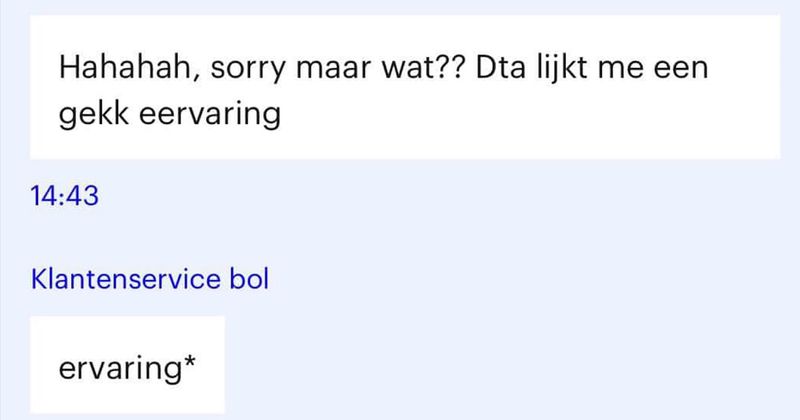 Vrouw bestelt yoga-mat op bol.com en ontvangt 100 wc-rollen en dit is het gesprek met de klantenservice (17 screens)