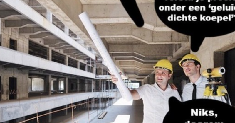 Geluidsdichte koepel