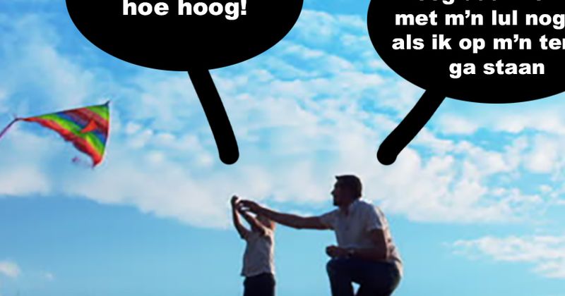 Echt vet hoog ja