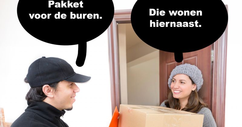 Pakket voor de buren