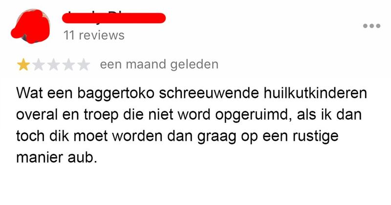 De 13 beste Google recensies van fastfood restaurants 