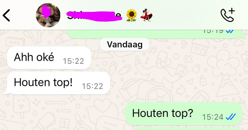 Meisje wil een statafel lenen voor haar verjaardag en als dat niet blijkt te lukken is dit haar antwoord