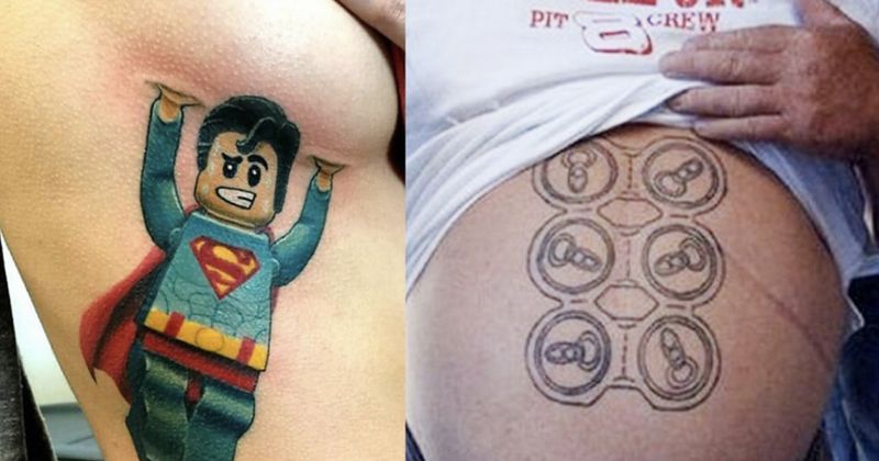 17 vet inspirerende tatoeage-ideeën voor iedereen die zichzelf niet echt serieus neemt